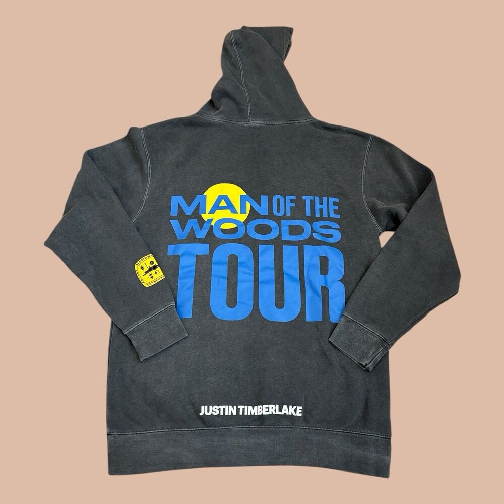 Justin Timberlake Hoodie Man of The Woods Tour Album Memphis Men's M